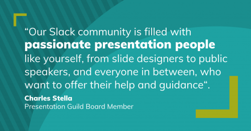 Presentation Guild Slack Testimonial