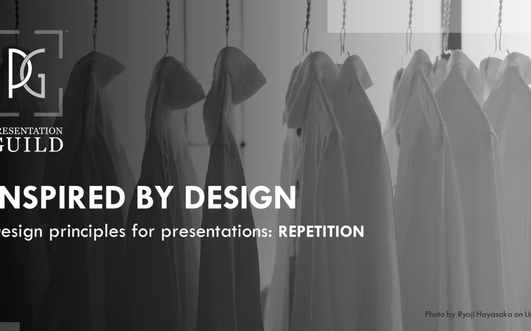 Design Principles for Presentations: Repetition